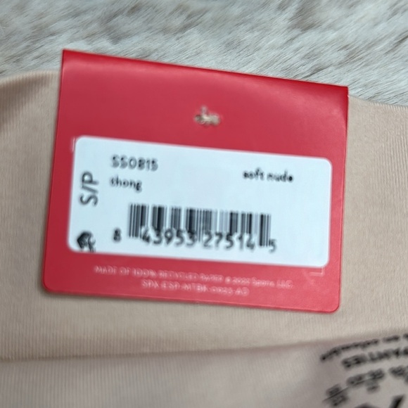 SPANX | Everyday Seamless Shaping Thong, in Soft Nude, Size S NWT - Picture 6 of 10